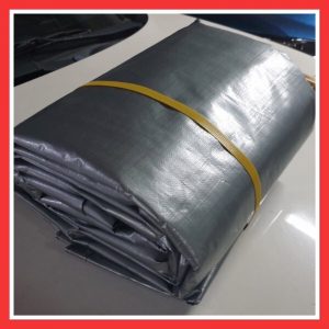 Bạt che mưa màu ghi siêu chống thấm đủ loại kích thước