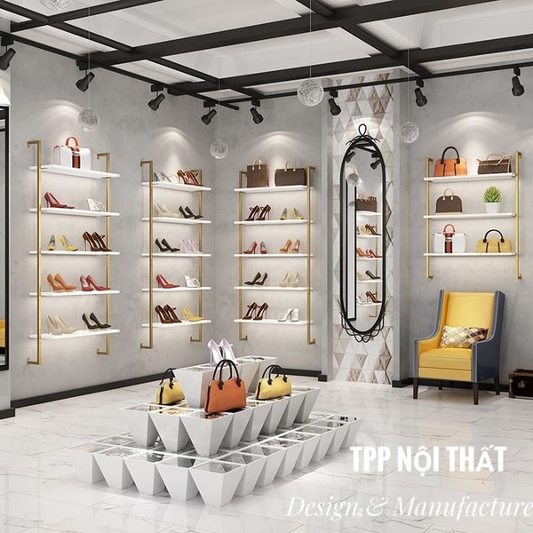 Kệ shop giày dép Kệ shop giày dép
