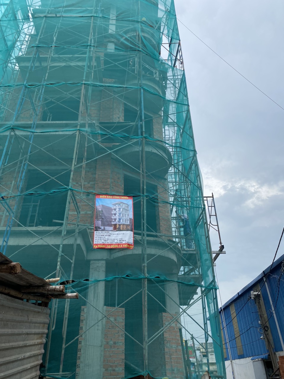 Lưới bao che công trình Lưới bao che công trình