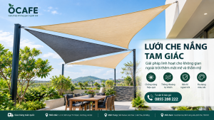Lưới che nắng tam giác