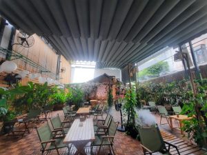 Giá bạt kéo quán cafe DHP