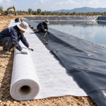 Vải địa chống thấm: Vai trò trong hệ lót HDPE