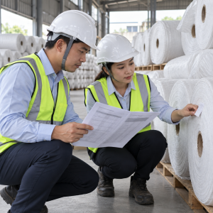 Công ty vải địa kỹ thuật Việt Nam: kiểm tra mã và thông số sản phẩm