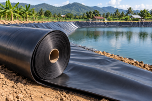 Bạt HDPE 3 mm | Tấm màng chống thấm lót hồ