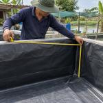 Kích thước bể bạt nuôi cá: Cách đo lòng bể và tính tấm lót